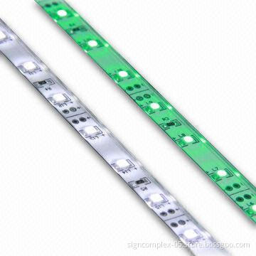 LED Rigid Strip Lights with 120° Beam Angle and 12V DC Working Voltage